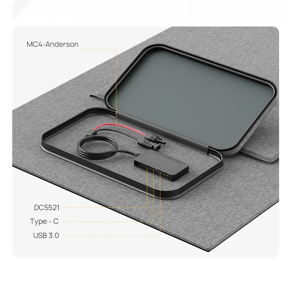 AFERIY ‎AF-S100A1 100W Portable Solar Panel - Image 7
