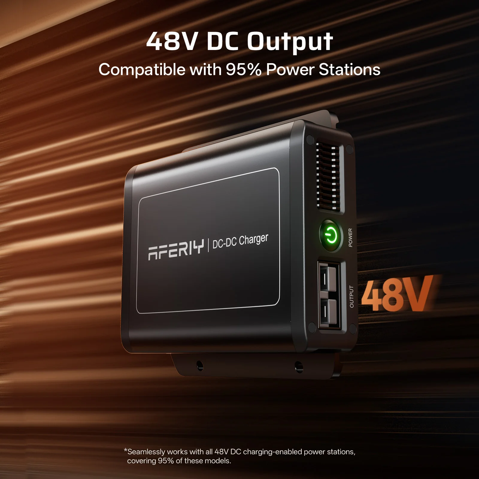 AFERIY DC060 580W DC-DC Alternator Charger for Portable Power Stations - Image 3