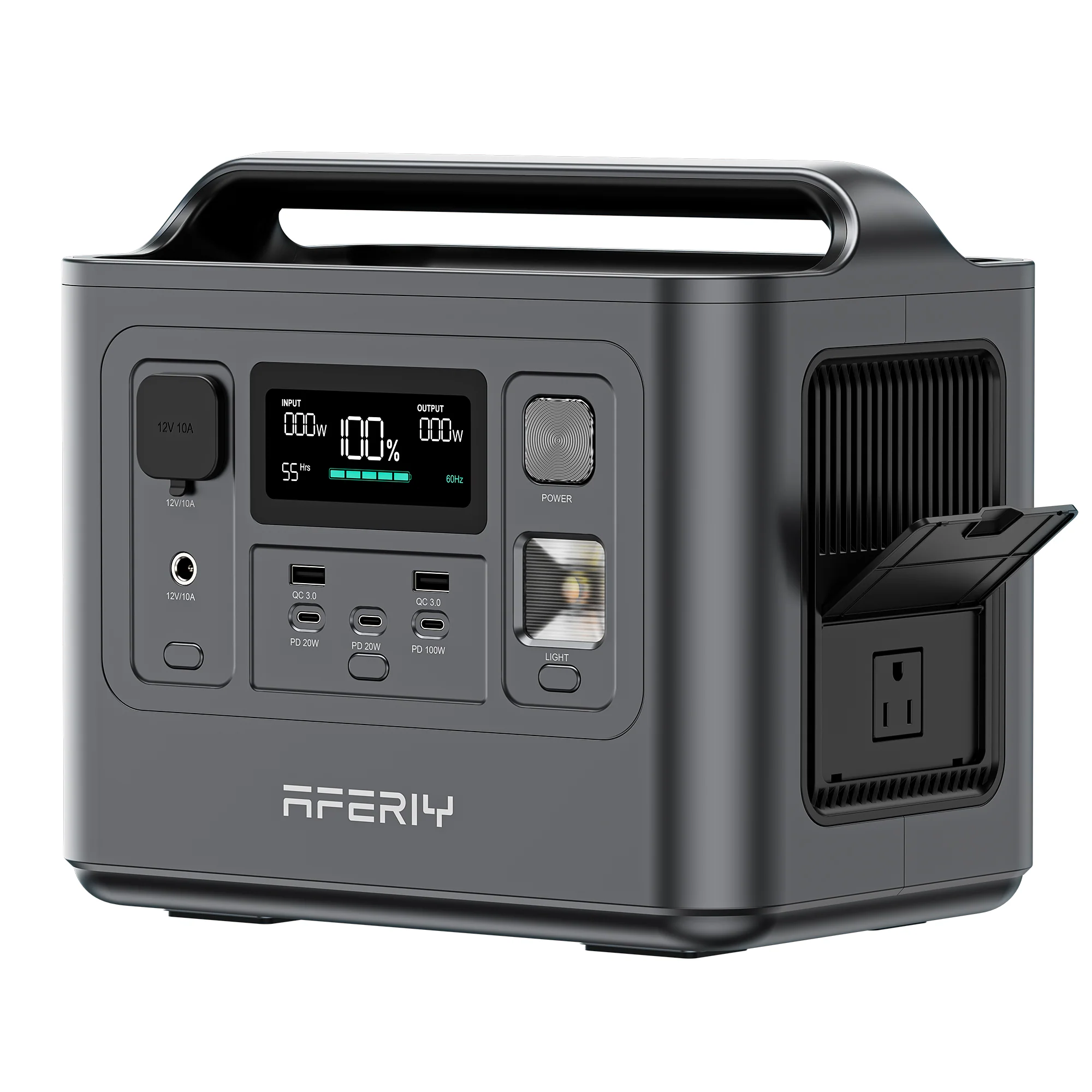 AFERIY P010 Portable Power Station 800W 512Wh - Image 3