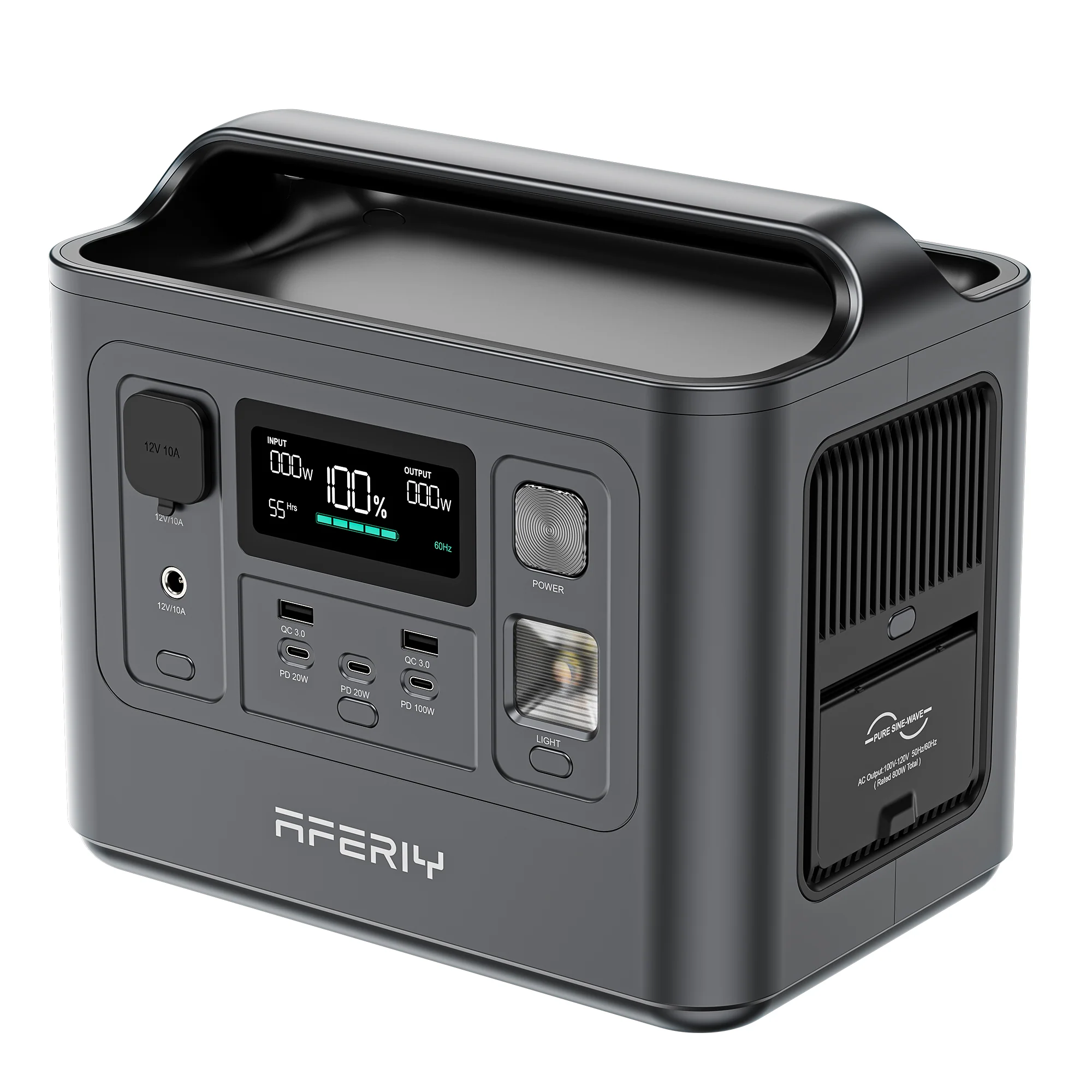 AFERIY P010 Portable Power Station 800W 512Wh - Image 5