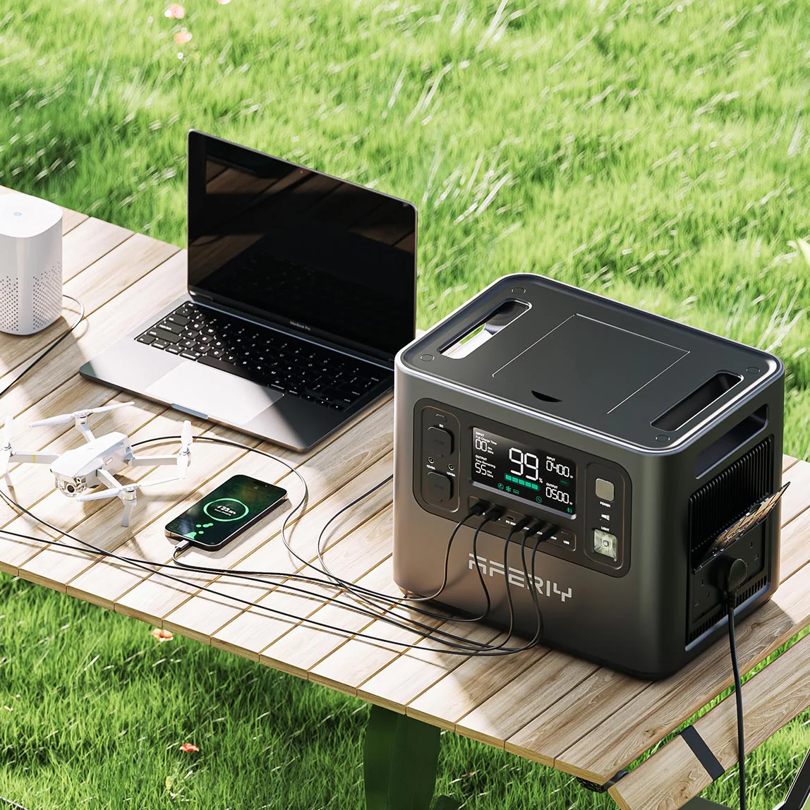 AFERIY P110-D Portable Power Station 1200W 960Wh - Image 8
