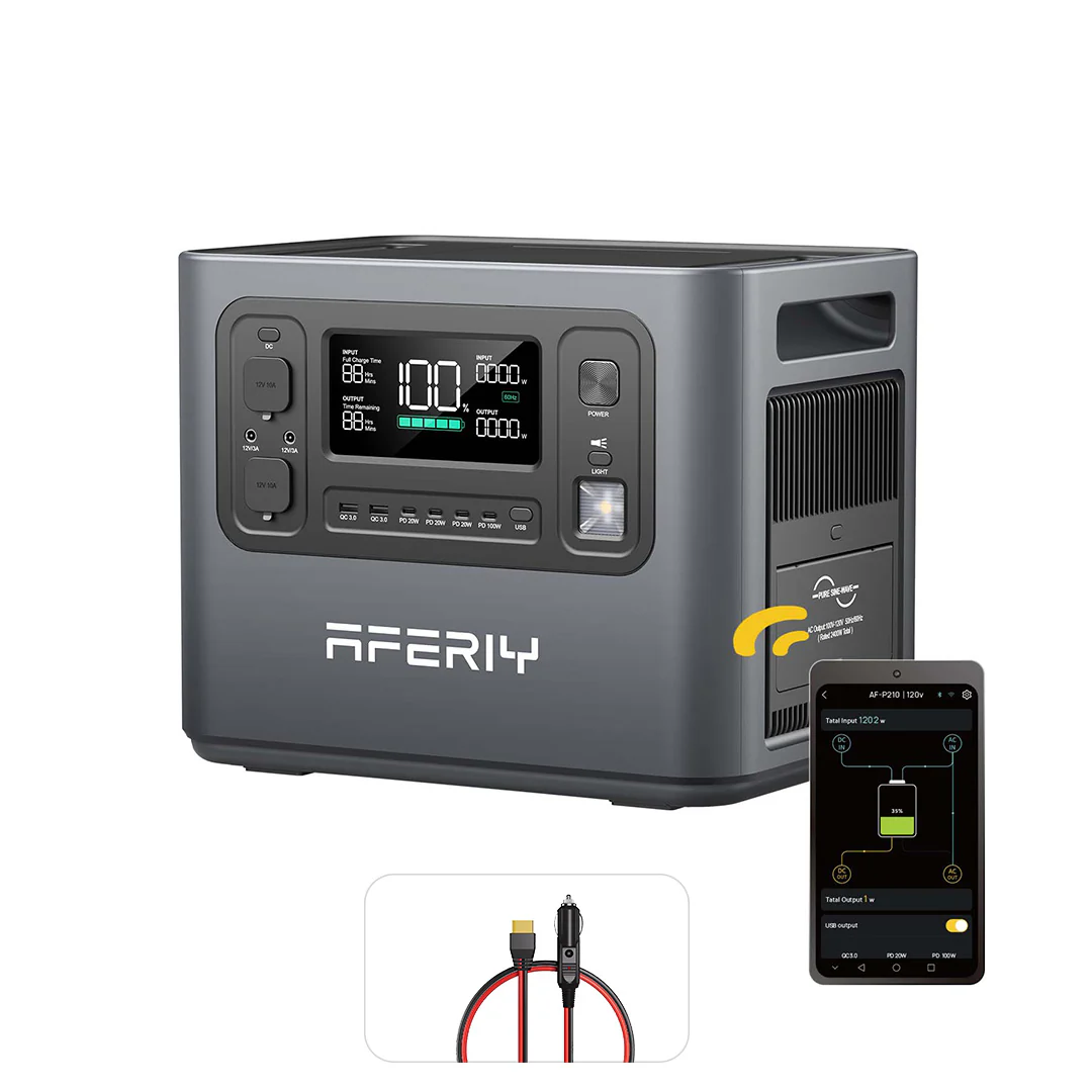 AFERIY P210 Portable Power Station 2400W 2048Wh - Image 15