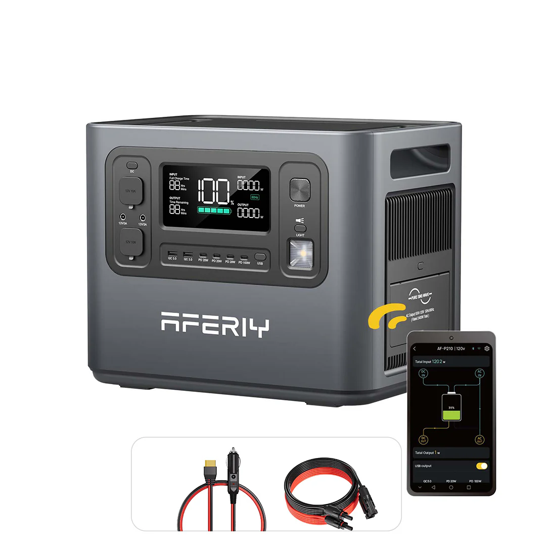 AFERIY P210 Portable Power Station 2400W 2048Wh - Image 16