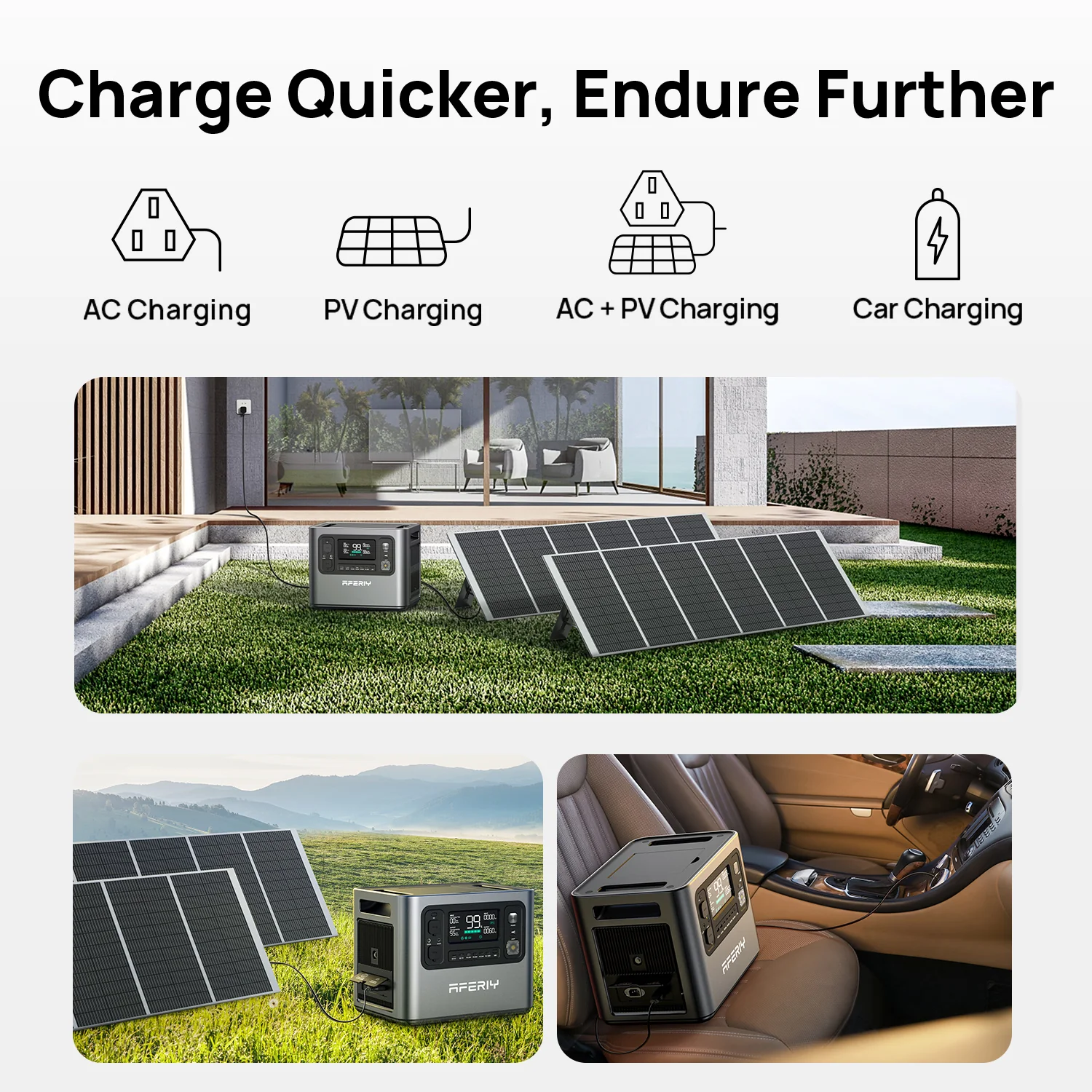 AFERIY P210 Portable Power Station 2400W 2048Wh - Image 8