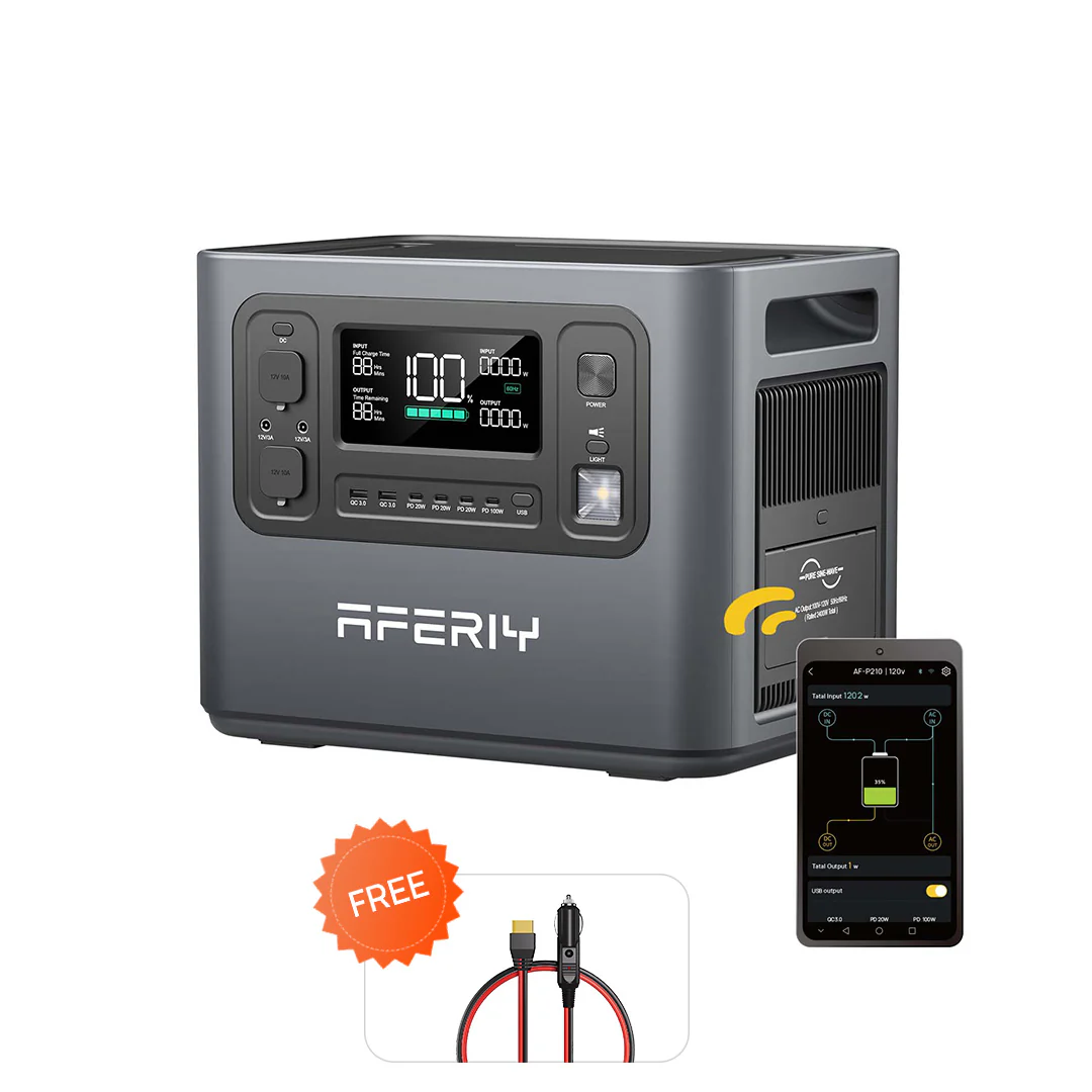 AFERIY P210 Portable Power Station 2400W 2048Wh - Image 18