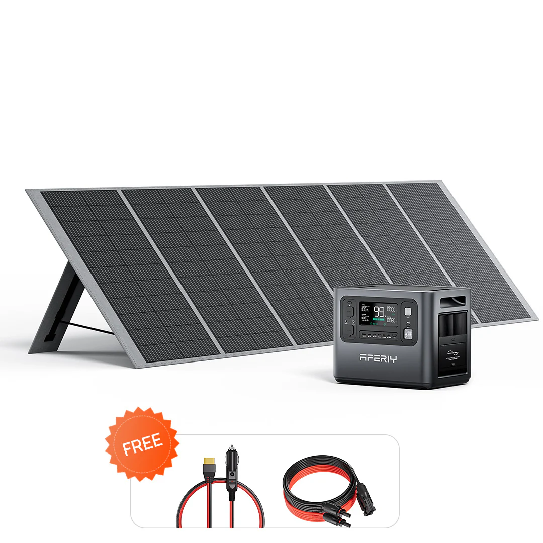 AFERIY P210 2400W Solar Generator Kit - Image 15