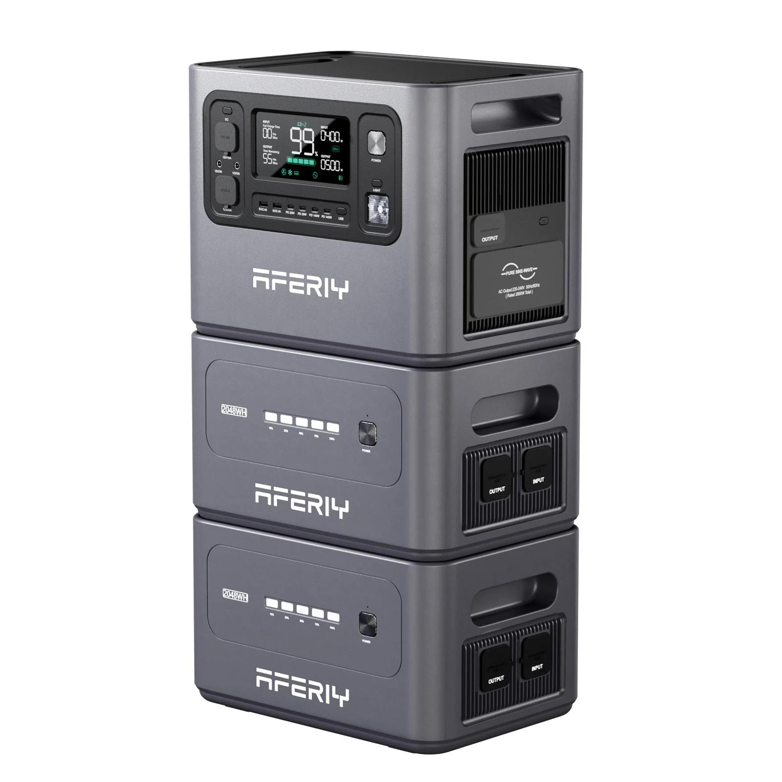 AFERIY P280 2800W Solar Generator Kit - Image 14