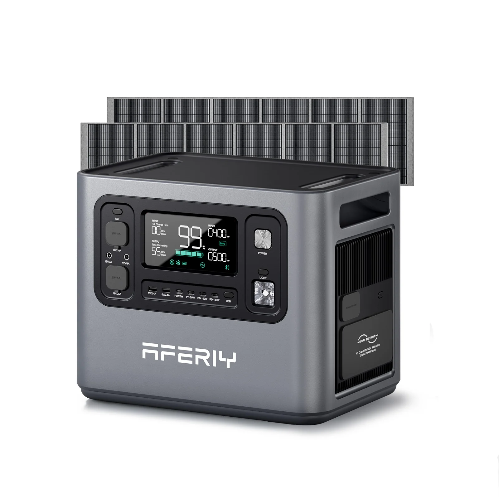 AFERIY P280 2800W Solar Generator Kit - Image 17
