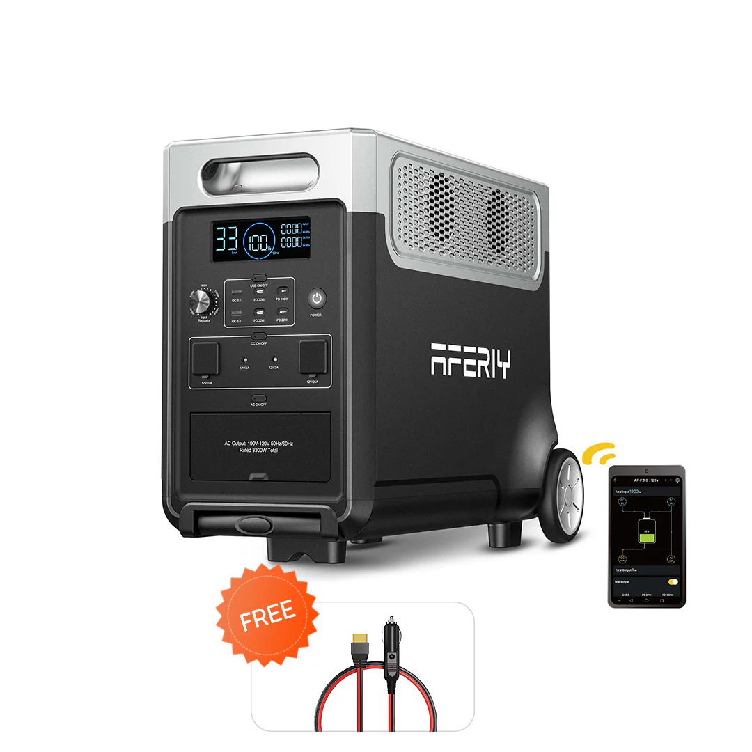 AFERIY P310 Portable Power Station with Expandable Capacity 3600W 3840Wh - Image 20