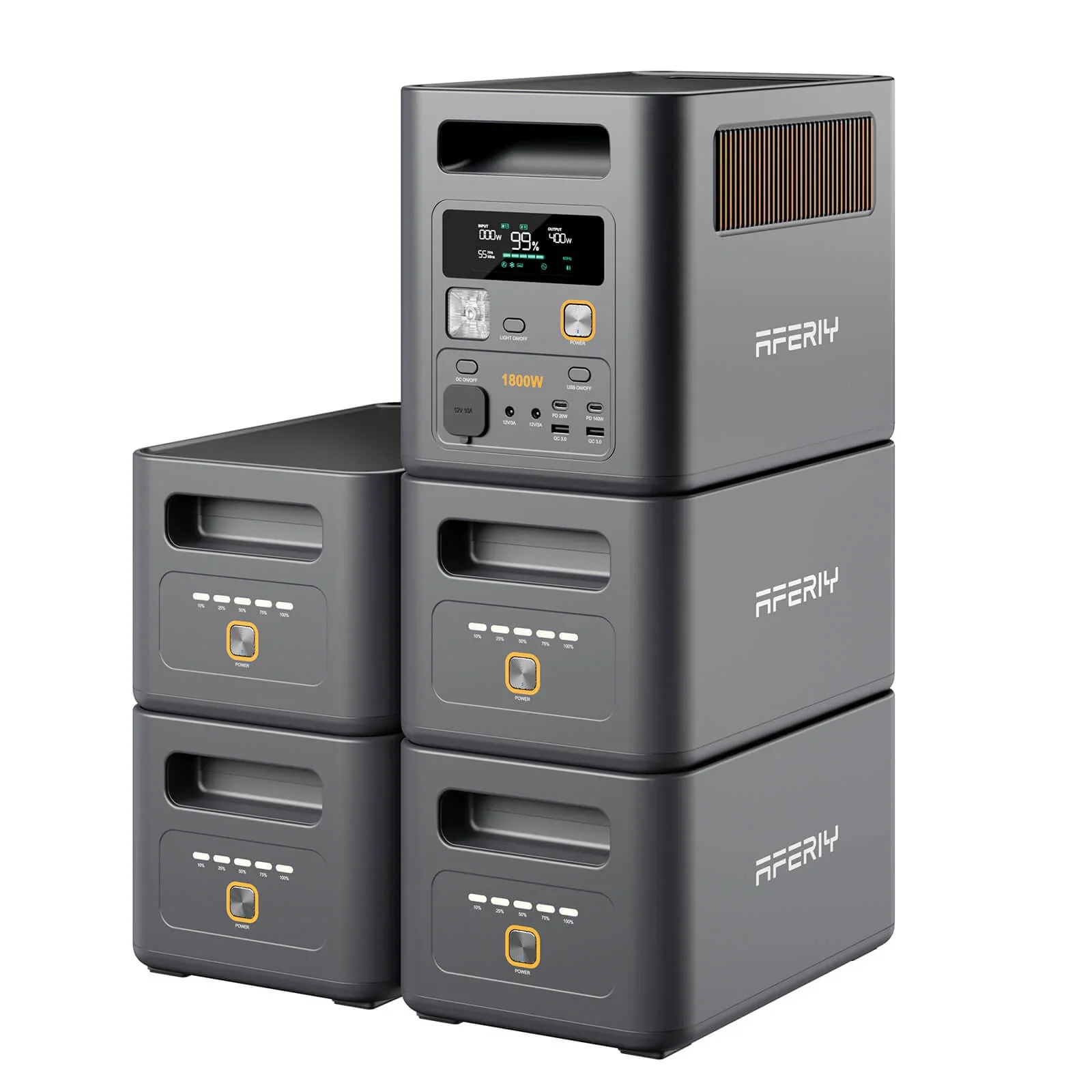 AFERIY P180 Pro Portable Power Station with Expandable Capacity 1800W 1024Wh - Image 16